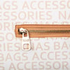 Nas Bag Çapraz Çanta Krem Camel Yazılı