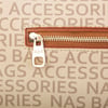 Nas Bag Çapraz Çanta Vizon Taba Yazılı