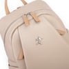 Nas Bag Çok Cepli Sade Şık Kadın Sırt Çantası Kum Camel Victoria