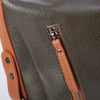 Nas Bag Çok Gözlü Kadın Omuz ve Çapraz Çanta (33x25 cm ) Haki  Taba Victoria