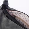 Nas Bag Çok Gözlü Kadın Omuz ve Çapraz Çanta (33x25 cm ) Gri Raven 