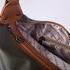 Nas Bag Çok Gözlü Kadın Omuz ve Çapraz Çanta (33x25 cm ) Haki  Taba Victoria