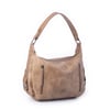 Nas Bag Çok Gözlü Kadın Omuz ve Çapraz Çanta (33x25 cm ) Vizon  Raven 