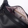 Nas Bag Çok Gözlü Kadın Omuz ve Çapraz Çanta (33x25 cm ) Siyah  Raven 