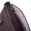 Nas Bag Çok Gözlü Yumuşak ve Hafif Yapılı Çift Askılı Omuz ve Çapraz Çanta ( 30x24 cm ) Kahve Victoria