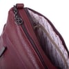 Nas Bag Çok Gözlü Yumuşak ve Hafif Yapılı Çift Askılı Omuz ve Çapraz Çanta ( 30x24 cm ) Bordo Victoria