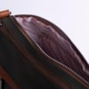 Nas Bag Çok Gözlü Yumuşak ve Hafif Yapılı Çift Askılı Omuz ve Çapraz Çanta Yeşil  Taba  Buzzy  ( 30x24 cm )