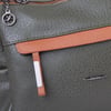 Nas Bag Çok Gözlü Yumuşak ve Hafif Yapılı Çift Askılı Omuz ve Çapraz Çanta ( 30x24 cm ) Haki Taba Victoria