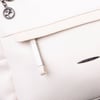 Nas Bag Çok Gözlü Yumuşak ve Hafif Yapılı Çift Askılı Omuz ve Çapraz Çanta ( 30x24 cm ) Krem Lopez