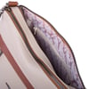 Nas Bag Çok Gözlü Yumuşak ve Hafif Yapılı Çift Askılı Omuz ve Çapraz Çanta ( 30x24 cm ) Kum Taba Victoria