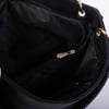 Nas Bag Geniş Hacimli Büyük Boy Üç Gözlü Siyah  Victoria