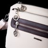 Nas Bag Günlük Çok Gözlü Çanta (en: 26 cm  ; boy:17 cm) Krem Kahve Lacste