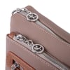 Nas Bag Günlük Çok Gözlü Çanta (en: 26 cm  ; boy:17 cm) Vizon Taba Lacste