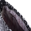 Nas Bag Kadın Basic Baget Omuz ve Çapraz Çanta Siyah Leopar (27x12 cm )