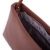 Nas Bag Kadın Basic Baget Omuz ve Çapraz Çanta Taba Kımera (27x12 cm )