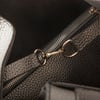 Nas Bag Kadın Büyük Boy Büzmeli Yavrulu Çıtçıtlı Tote Bag Omuz Çantası Gri 