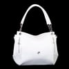 Nas Bag Kadın Büyük Boy Omuz Çantası ( 45x34x21 cm) Beyaz Victoria