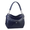 Nas Bag Kadın Büyük Boy Omuz Çantası ( 45x34x21 cm) Lacivert Victoria