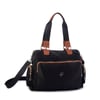 Nas Bag Kadın Büyük Boy Omuz Çantası Siyah Taba Buzzy (en :37 ,boy :30 cm)