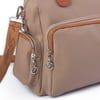 Nas Bag Kadın Büyük Boy Omuz Çantası Vizon  Taba  Buzzy (en :37 ,boy :30 cm)