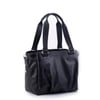 Nas Bag Kadın Çanta Omuz El ve Çapraz Çanta Çok Gözlü Siyah Yıkamalı   (en:37 cm ; boy:24 cm )