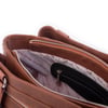 Nas Bag Kadın Çanta Omuz El ve Çapraz Çanta Çok Gözlü Taba King (en:37 cm ; boy:24 cm )