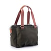 Nas Bag Kadın Çanta Omuz El ve Çapraz Çanta Çok Gözlü Yeşil Taba Buzzy  (en:37 cm ; boy:24 cm )