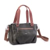Nas Bag Kadın Çanta Omuz El ve Çapraz Çanta Çok Gözlü Yeşil Taba King  (en:37 cm ; boy:24 cm )