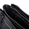 Nas Bag Kadın Çanta Omuz El ve Çapraz Çanta Çok Gözlü Siyah Yıkamalı   (en:37 cm ; boy:24 cm )