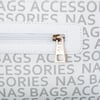 Nas Bag Kadın Çapraz Çanta Beyaz Yazili