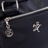 Nas Bag Kadın Çapraz Çanta Çok Gözlü Siyah Yıkamalı ( 26x17 cm)