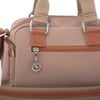 Nas Bag Kadın Çapraz Çanta Çok Gözlü  Vizon Taba Buzzy ( 26x17 cm)