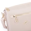 Nas Bag Kadın Çapraz Çanta Kalın Ayarlanabilir Askılı Çanta  (En: 26 cm,  Boy: 22 cm ) Kum Victoria