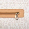 Nas Bag Kadın Çapraz Çanta Krem Camel Yazili