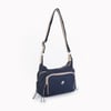 Nas Bag Kadın Çapraz Çanta Lacivert Kum  Buzzy ( 26x21x15 cm)