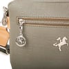 Nas Bag Kadın Çapraz Çanta Mini Cüzdanlı Ayarlanabilir Askılı Yeşil Camel  Gofraj