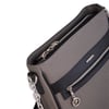 Nas Bag Kadın Çapraz Çanta Spor Ayarlanabilir Askılı Gri Siyah Lacst (ürün ölçüsü :24x24x7 cm)