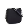 Nas Bag Kadın Çapraz Çanta Spor Ayarlanabilir Askılı  Siyah Lacst (ürün ölçüsü :24x24x7 cm)