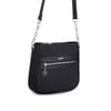 Nas Bag Kadın Çapraz Çanta Spor Ayarlanabilir Askılı  Siyah Lacst (ürün ölçüsü :24x24x7 cm)