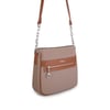 Nas Bag Kadın Çapraz Çanta Spor Ayarlanabilir Askılı  Kum Taba  Lacst  (ürün ölçüsü :24x24x7 cm)