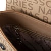 Nas Bag Kadın Çapraz Çanta Vizon Taba Yazılı