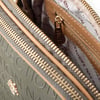 Nas Bag Kadın Çapraz Çanta Yeşil Camel  Gofraj