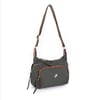 Nas Bag Kadın Çapraz Çanta Yeşil Taba Buzzy ( 26x21x15 cm)
