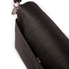 Nas Bag Kadın Çapraz Çok Cepli Spor Çanta Siyah Gofraj  (25x18x7 cm )