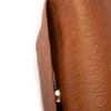Nas Bag Kadın Çapraz Çok Cepli Spor Çanta Taba Gofraj  (25x18x7 cm )