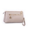 Nas Bag Kadın Çapraz ve Clutch Çanta Bilek ve Çapraz Askılı (24x15 cm) Kum Victoria 