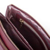 Nas Bag Kadın Çapraz ve Clutch Çanta Bilek ve Çapraz Askılı (24x15 cm) Bordo Victoria 