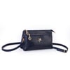 Nas Bag Kadın Çapraz ve Clutch Çanta Bilek ve Çapraz Askılı (24x15 cm) Lacivert Victoria 