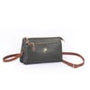 Nas Bag Kadın Çapraz ve Clutch Çanta Bilek ve Çapraz Askılı (24x15 cm) Haki Taba Victoria 