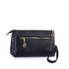 Nas Bag Kadın Çapraz ve Clutch Çanta Bilek ve Çapraz Askılı (24x15 cm) Siyah Victoria 